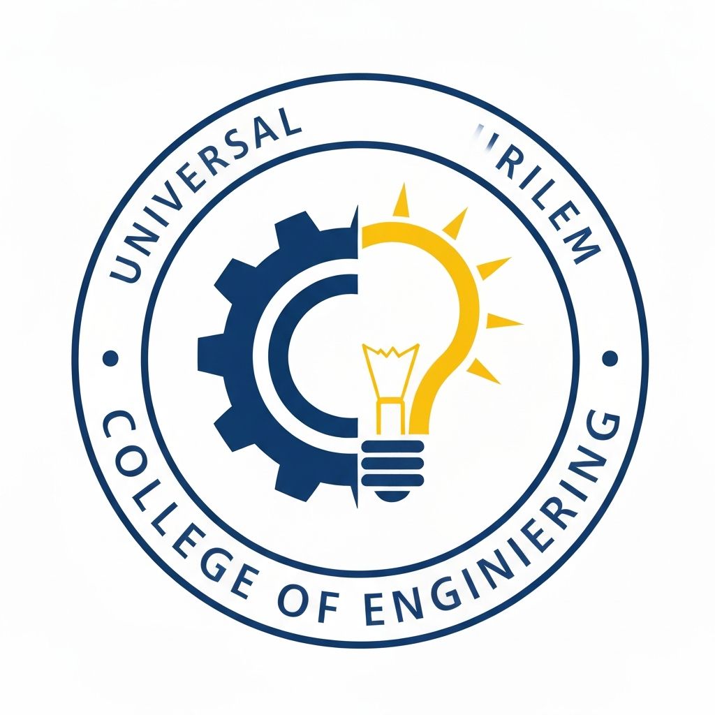 Universal College of Engineering logo